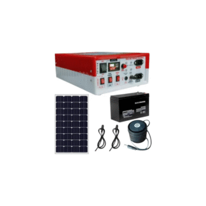 Kamal Agrotech Zhatka Machine Solar Fence Protector Kit, With Solar Panel, Battery, Siren, Insulator, 50 Acre Coverage