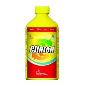 Crystal Clinton Glyphosate 41% SL Herbicide, Post-Emergence, Non-Selective, Complete Weed Control In Crops