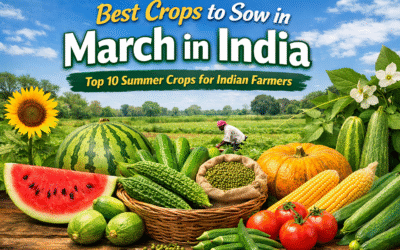 Best Crops to Sow in March in India for Higher Summer Yield