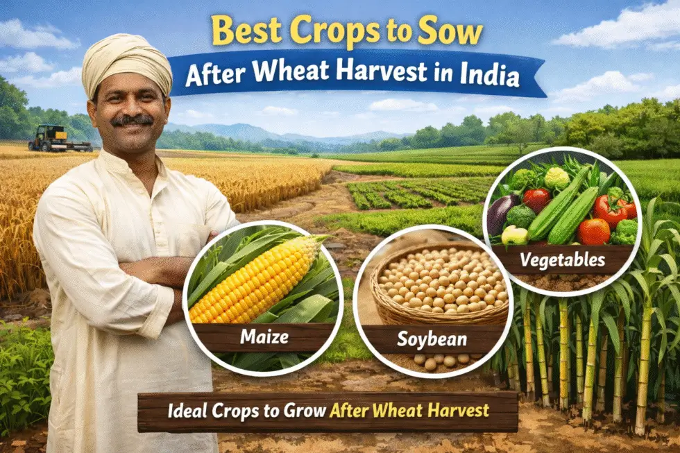 Best Crops to Sow After Wheat Harvest in India