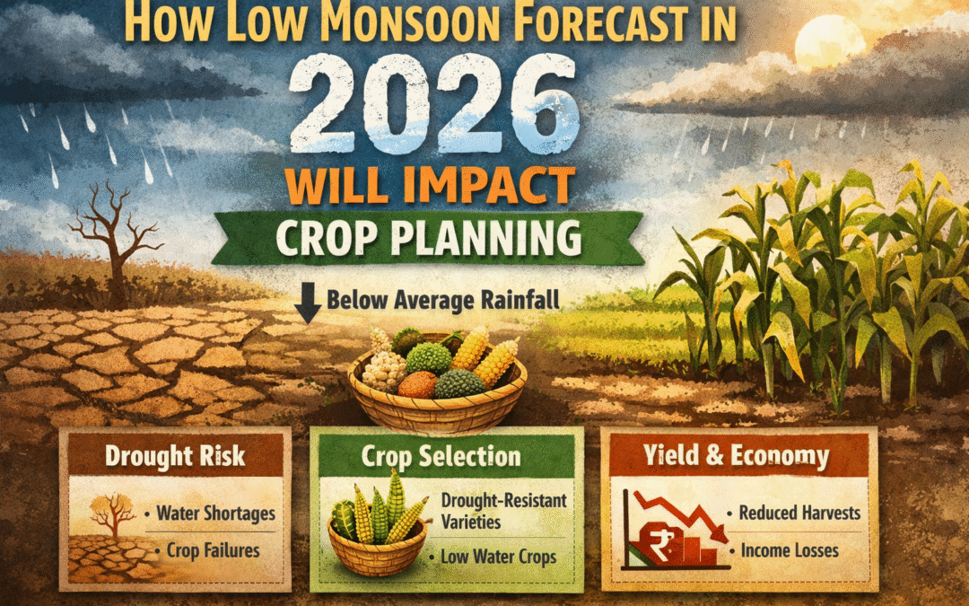 Impact of low monsoon on crops