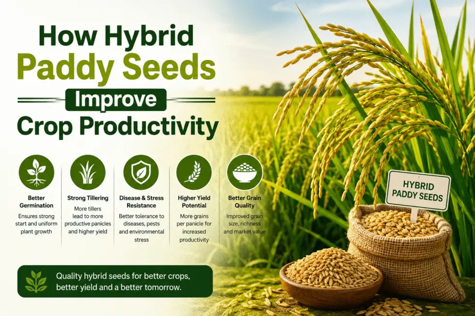 How Hybrid Paddy Seeds Improve Crop Productivity 