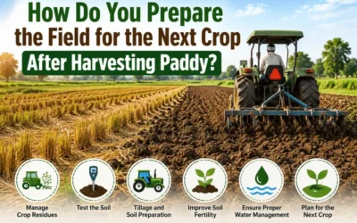 How Do You Prepare the Field for the Next Crop After Harvesting Paddy?