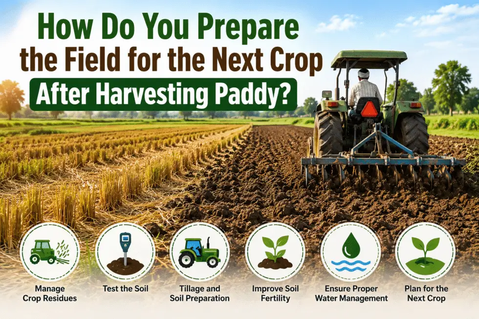 How Do You Prepare the Field for the Next Crop After Harvesting Paddy?