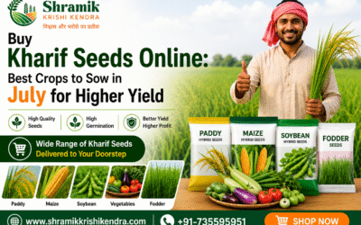 Buy Kharif Seeds Online: Best Crops to Sow in July for Higher Yield